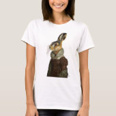 Mevrouw Hare Portrait T-shirt (Voorkant)
