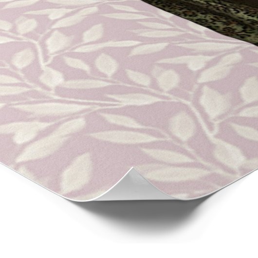 Mevrouw Hare Poster (Hoek)