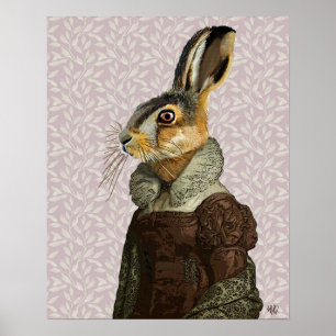 Mevrouw Hare Poster