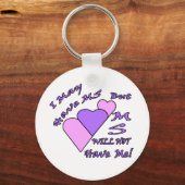 MEVROUW HEEFT NIET MEERDERE PRODUCTEN SLEUTELHANGER (Voorkant)