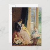Mevrouw Hicks, Mary, Rosa en Elgar Briefkaart (Voorkant / Achterkant)
