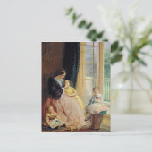 Mevrouw Hicks, Mary, Rosa en Elgar Briefkaart (Staand voorkant)