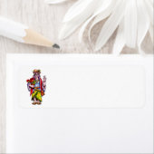 mevrouw Hippie Santa Etiket (Insitu)