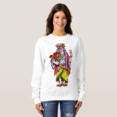 mevrouw Hippie Santa Trui (Voorkant volledig)