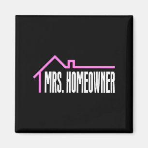 Mevrouw Huiseigenaar Eerste Keer Huiseigenaar Hous Magneet