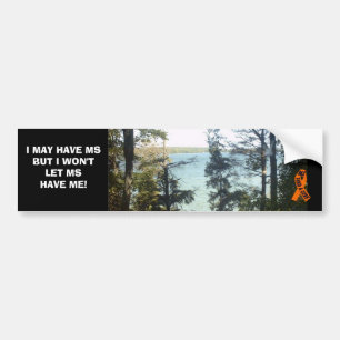 MEVROUW IS NIET BIJ MIJ BUMPERSTICKER