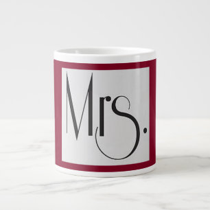 Mevrouw Jumbo Mok, Burgandy Grote Koffiekop