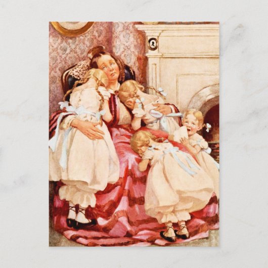 Mevrouw Kenwigs en de vier Keniwigses Briefkaart (Voorkant)