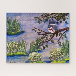 Mevrouw Kingfisher Legpuzzel