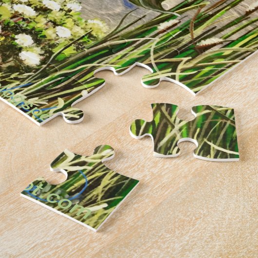 Mevrouw Kingfisher Puzzle Legpuzzel (Zijkant)