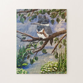 Mevrouw Kingfisher Puzzle Legpuzzel