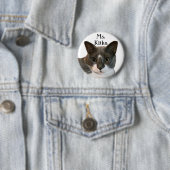 Mevrouw Kitka Pin 2.0 Ronde Button 5,7 Cm (In situ)