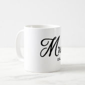 Mevrouw koffiekop koffiemok (Voorkant links)
