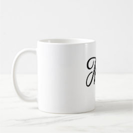 Mevrouw koffiekop koffiemok