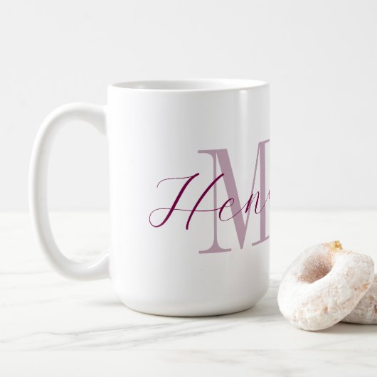 Mevrouw Koffiemok (Met donut)