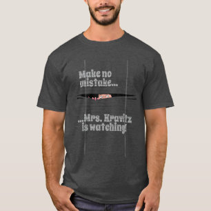 Mevrouw Kravitz kijkt familie T-shirt