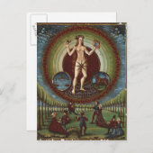 Mevrouw Lat. 209 f.9v Venus, uit de Sphaera, c.147 Briefkaart (Voorkant / Achterkant)