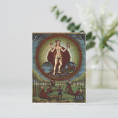 Mevrouw Lat. 209 f.9v Venus, uit de Sphaera, c.147 Briefkaart (Staand voorkant)