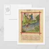 Mevrouw Lat 9333 f.82 Vist voor paling uit 'Tacuin Briefkaart (Voorkant / Achterkant)