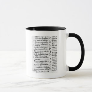 Mevrouw Latijns Lectionary Mok