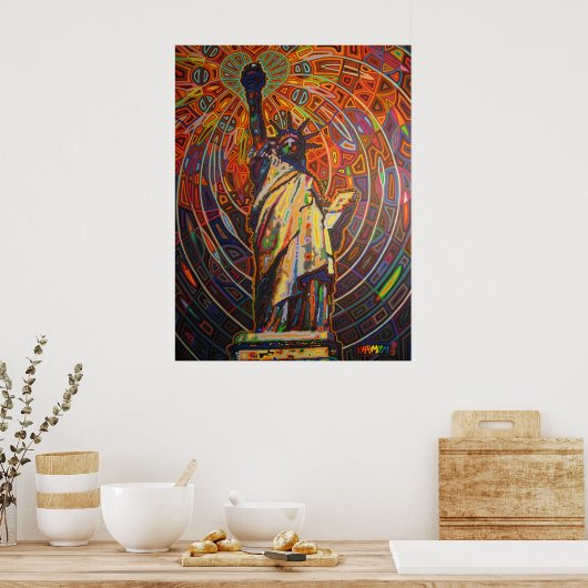 mevrouw liberty 2009 poster (Keuken)