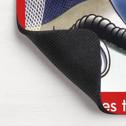 mevrouw Malaria Mosquito Muismat (Hoek)