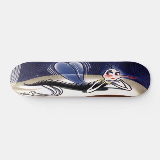  mevrouw Malaria Mosquito Skateboard (Horizontaal)