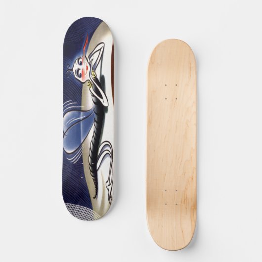  mevrouw Malaria Mosquito Skateboard (Voorkant)