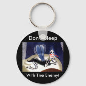  mevrouw Malaria Mosquito Sleutelhanger (Voorkant)