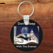 mevrouw Malaria Mosquito Sleutelhanger (Voorkant)