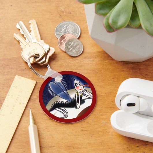  mevrouw Malaria Mosquito Sleutelhanger (Bureau)