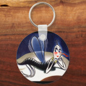  mevrouw Malaria Mosquito Sleutelhanger (Voorkant)
