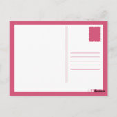 mevrouw mannequin briefkaart (Achterkant)