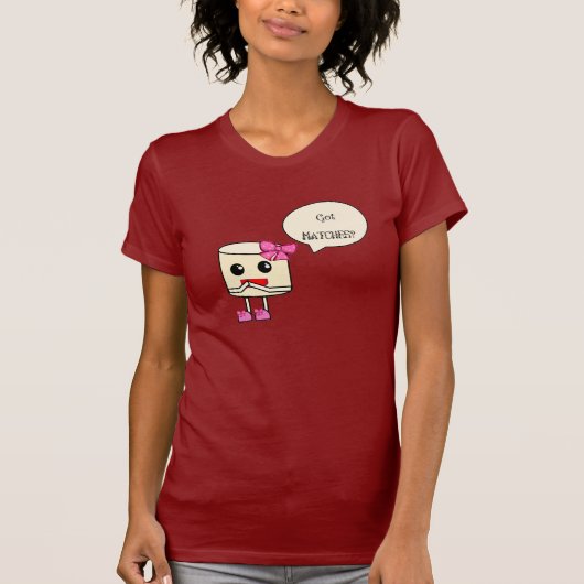 Mevrouw Marshmallow T-shirt (Voorkant)