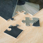 Mevrouw Marthe Letellier zit op een sofa Legpuzzel (Zijkant)