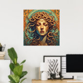 Mevrouw medusa poster (Thuiskantoor)