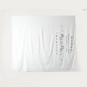 Mevrouw Mevr Naam Ringen Lesbisch Huwelijk Foto Ac Wandkleed (Voorkant (horizontaal))