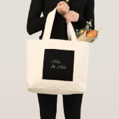 Mevrouw & Mevrouw Grote Tote Bag (Voorkant (product))