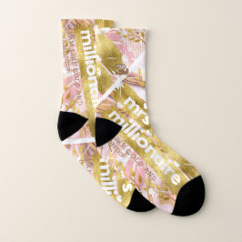 Mevrouw milonaire© Ik ben als Gold en Diamonds. Sokken