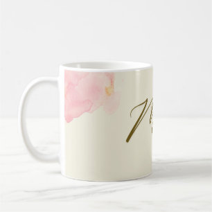 Mevrouw Mok – Pastel Roze Bloemen Hoekontwerp