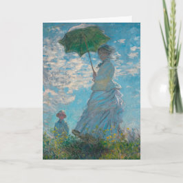 Mevrouw Monet en haar Moederdag met Son Fine Art Kaart