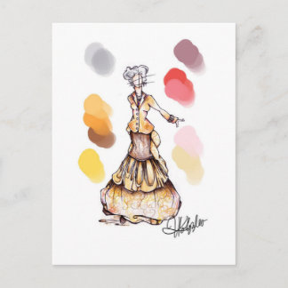 mevrouw morrible briefkaart