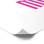 Mevrouw+Mrs. - Liefde is Liefde Dinosauriërs Poster (Hoek)