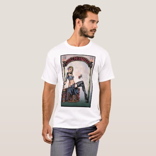 Mevrouw Muffit Destroyed T. T-shirt (Voorkant volledig)