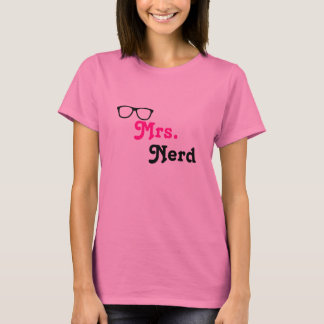 Mevrouw Nerd T-shirt