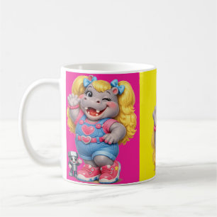 Mevrouw Nijlpaard Koffiemok