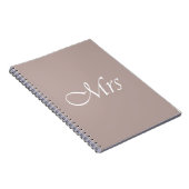 Mevrouw Notitieboek (Rechterzijde)