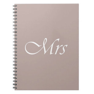 Mevrouw Notitieboek