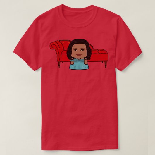 mevrouw Obamabot POLITICOBOT Speelgoed Robot Chais T-shirt (Design voorkant)