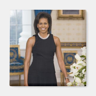 Mevrouw ObamaPortrait Magneet